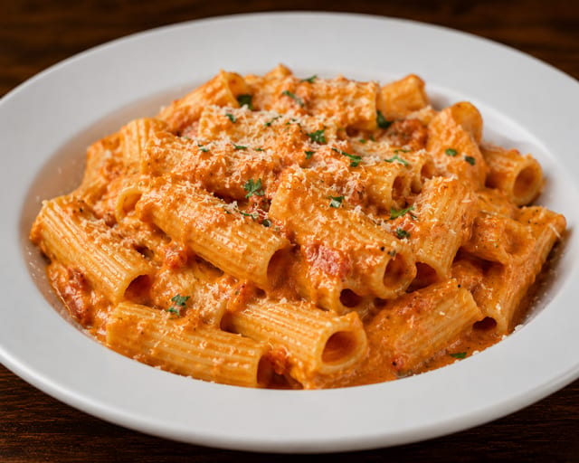 Rigatoni Alla Vodka.