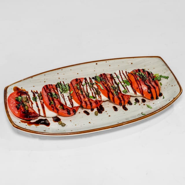 Mozzarella Caprese.