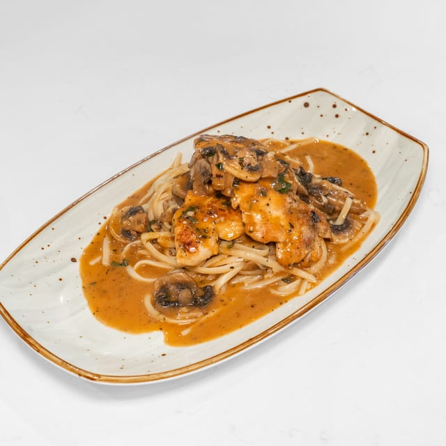 Chicken Marsala.