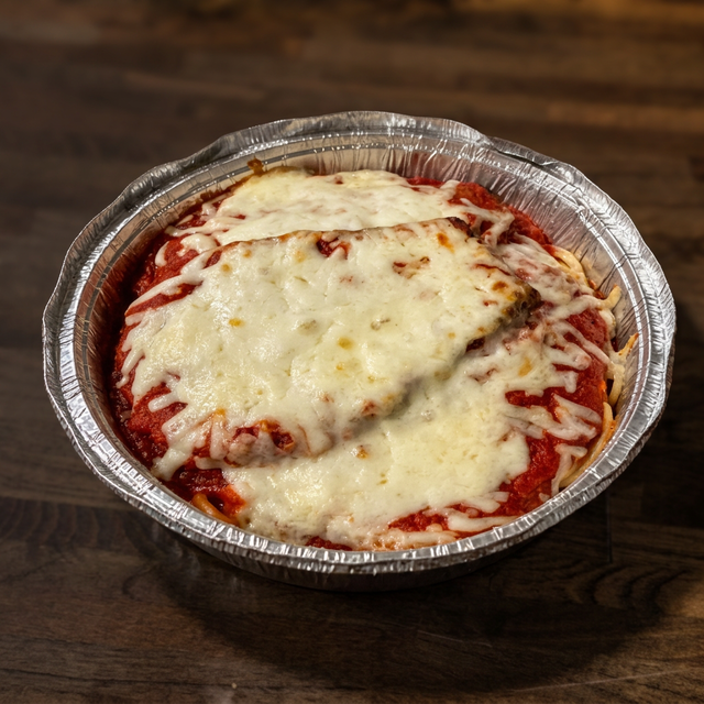 Eggplant Parmesan.
