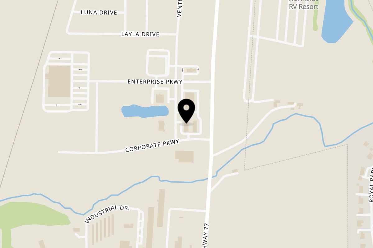 Map showing the location of Roma's Italian Restaurant Waxahachie on 2760 Venture Wy #100 in Waxahachie